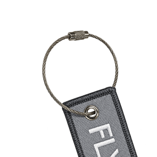 Metal Cable Ring flight tag accessory
